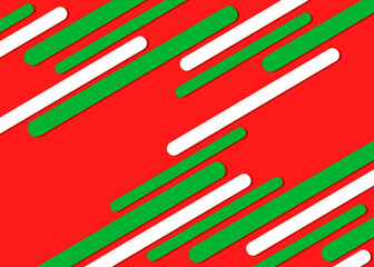 Poster - Minimalist background with abstract diagonal stripes pattern and with some copy space area