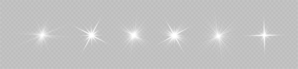Wall Mural - realistic sun rays. sun ray glow abstract shine light effect starburst beam sunshine glowing isolate