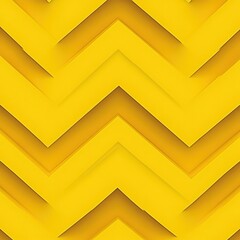 Poster - Vibrant yellow zigzag pattern showcasing a dynamic, modern design.