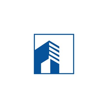vector real estate logo template design