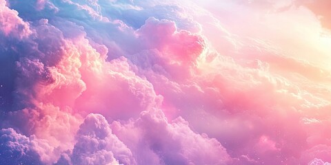 Poster - A backdrop featuring a distorted effect, showcasing clouds and the sky in a blurred appearance, creates an abstract visual experience.