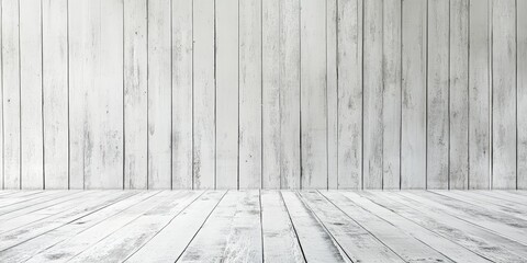 Wall Mural - Stylish abstract background featuring an old white wall plank, embodying the concept of unique interior design. This stylish abstract background highlights creativity in design.