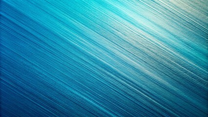 Poster - Stunning Aerial Photography of a Blue and Turquoise Gradient Background Featuring a Grainy Texture and Diagonal Light Patterns for Creative Projects and Designs