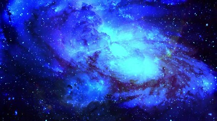 Wall Mural - outer space background nebula particles