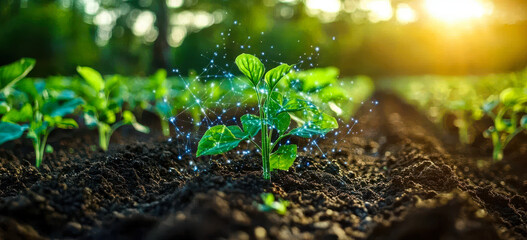Poster - ai-driven systems optimizing crop growth for sustainable agriculture