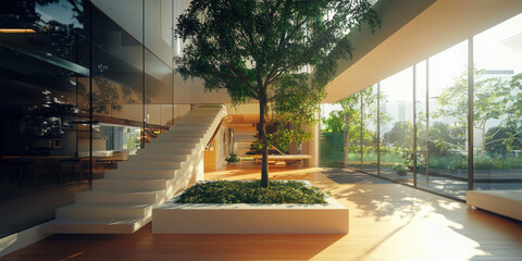 Poster - Implementing smart home technology in a neutral living space a guide to enhanced comfort and functionality