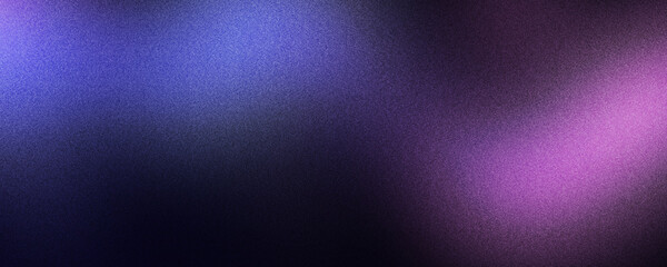 Wall Mural - Dark purple black abstract grainy background