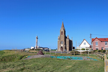 Haute Normandie, Dieppe Église catholique Notre-Dame-de-Bon-Secours