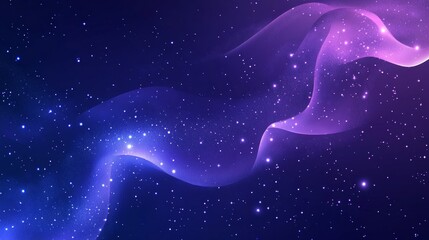 Wall Mural - Cosmic Nebula Background Design