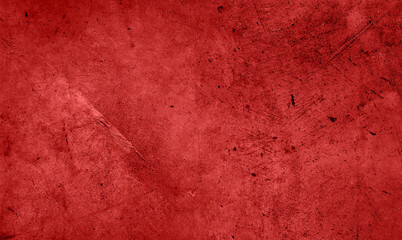 Wall Mural - Red textured concrete background