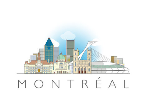 Montreal_cityscape_landmark_drawing_illustration