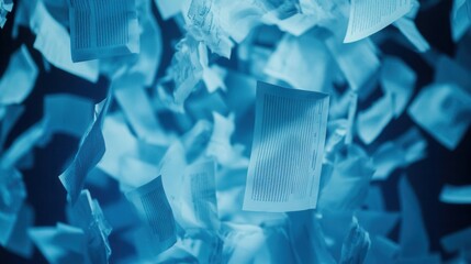 Poster - Stock's Role in Document Analysis: An image illustrates machine learning algorithms extracting data from unstructured documents, showcasing the role of Stock in document analysis