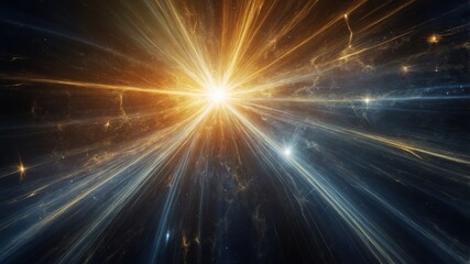 Poster - Stunning wallpaper light on dark background