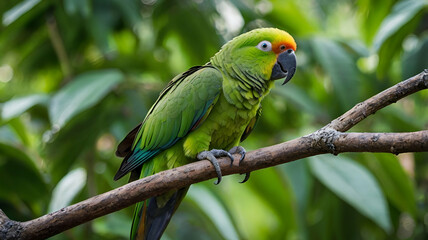 colorful parrots, green parrots, parrots on tree, parrots on branch, parrots in forest, birds, colorful, tropical, wings, beaks, pets, wildlife, feathers