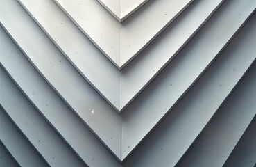 Leinwandbilder - Abstract geometric pattern design. Interlocking diagonal strips create modern grey background. Stylish, elegant design perfect for tech architecture projects. Trendy design suitable for branding