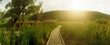 © Michael Marquand - Panoramic image of the Appalachian trail path going through New York State, United States