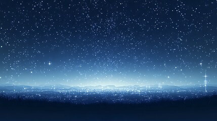 beautiful night sky with stars and the milky way galaxy space background