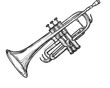© PROSTOCK - a drawing of a trumpet