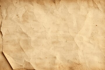Poster - Vintage Aged Paper Texture Background with Copy Space