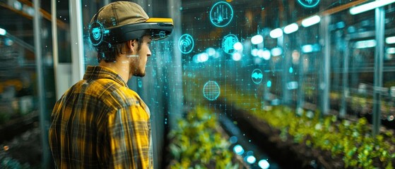Poster - Using augmented reality for precision irrigation monitoring in a greenhouse environment