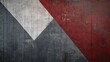 © CLOVER BACKGROUND - Textured Grunge Background with Red, Black, and White Design Elements