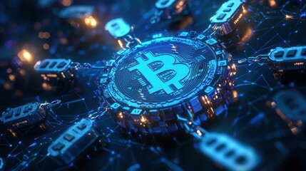 Poster - Enhancing blockchain security visualization through innovative global digital globe technology