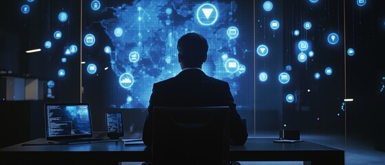 Poster - Virtual security insights innovative encryption practices for efficient business operations