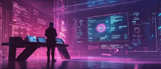 Poster - Cybersecurity for holographic user access in virtual workspaces and tech environments