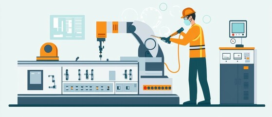 Poster - Maintenance processes in manufacturing a factory worker’s insight on machine care