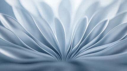 soft blue flower petals create serene and calming atmosphere, showcasing delicate layers and smooth 