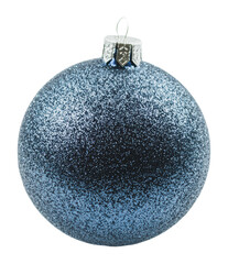 Wall Mural - sparkling blue ornament for festive decorations, cut out - stock png.