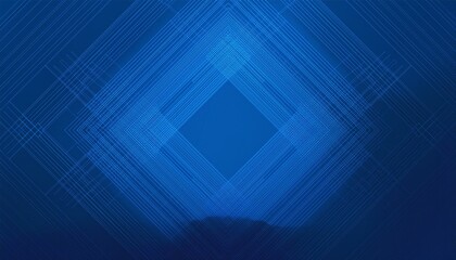 Poster - blue geometric shape abstract technology background