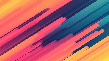 Poster - Abstract Futuristic Cloud Formations and Color Scheme