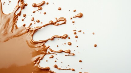 Poster - Dynamic Coffee Splash with Bold Gradients