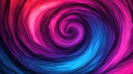 Poster - Cosmic Swirl of Colorful Galaxy Dynamics