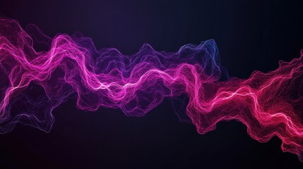 Poster - Abstract Lightning Effect with Dynamic Shapes