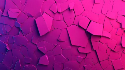 Poster - Abstract Shattered Glass Effect in Dynamic Vector Style