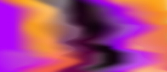 Poster - Vibrant abstract vector illustration with a swirling gradient blend of purple, orange, and black colors. The dynamic flow creates a sense of motion and energy, perfect for modern artistic designs.
