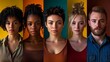 © zhuan - Diverse Business People in Casual Attire Promoting Inclusion and Equality in the Workplace