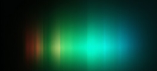 Poster - Green Gradient Abstract Digital Art Smooth Texture Minimalistic Background Design