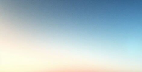 Aufkleber - Gradient Background Abstract Soft Blurred Sky Beige Blue Pastel Smooth Texture Minimalist Design