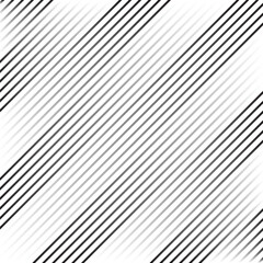 Poster - abstract monochrome geometric diagonal gradient irregular line pattern can be used background.