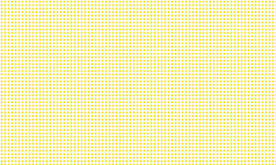 Poster - abstract monochrome geometric yellow polka dot pattern can be used background.