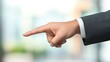 © santima - A businessman's hand pointing forward.