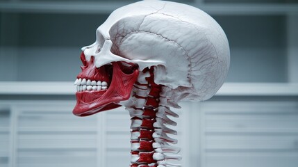 Poster - Laboratory analysis of human skull and vertebrae an educational scientific perspective