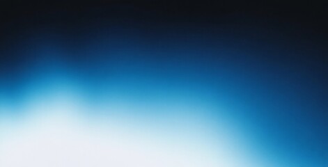 Poster - Blue Gradient Background Soft Smooth Texture Modern Minimalist Design Large Banner