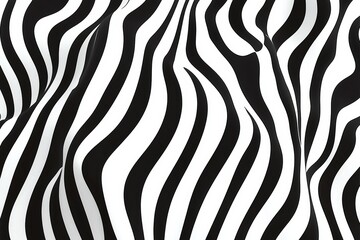 Poster - Abstract Wavy Lines Background Pattern for Graphic Design and Illustration