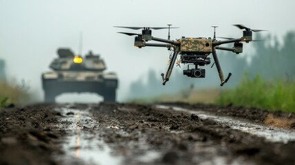 Poster - Remote-controlled drone deployment with improvised explosive devices in conflict zones a tactical overview of aerial warfare technology