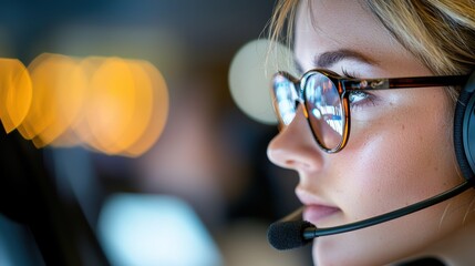 Poster - a customer service center using a ticketing system to manage and resolve customer inquiries efficien