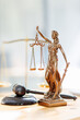 © David - Lady Justice statue in law on office. Law and justice concept